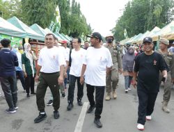 Antusias, Dandim 0827/Sumenep Ikuti Senam Massal Forkpimda Bareng Ratusan Warga
