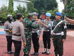 Pjs Pasiops Kodim 0827/Sumenep Hadiri Apel Pasukan Operasi Lilin Semeru 2022