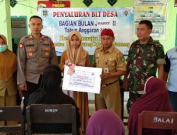 BLT Desa Bulan Maret 2023 Cair, Danramil : Pergunakan Untuk Belanja Kebutuhan Pokok