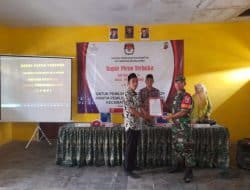 Danramil Masalembu Hadiri Rapat Pleno Terbuka DPHP 2024