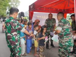 Setiap Hari di Bulan Puasa, Kodim 0827 Sumenep Bagikan 100 Porsi Takjil Gratis