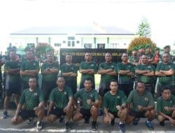 Tingkatkan Stamina Tubuh, Kodim 0827/Sumenep Laksanakan Lari Aerobik
