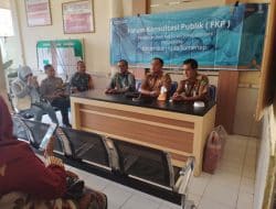 Babinsa Koramil 0827/01 Kota Hadiri Rapat Kegiatan Forum Konsultasi Publik FKP Pendataan Awal Regsosek