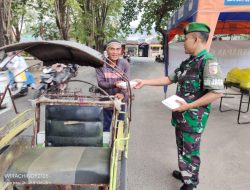 Tukang Becak Gembira Rutin Dapat Sarapan Gratis Dari Kodim Sumenep