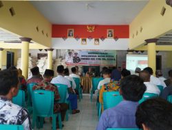 Kegiatan Nonfisik TMMD 116 Berikan Sosialisasi Bahaya Narkoba