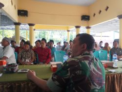 Sosialisasikan Rekrutmen Prajurit TNI AD di Lokasi TMMD 116, Danramil Tegaskan Selama Pelaksanaan Tidak di Pungut Biaya