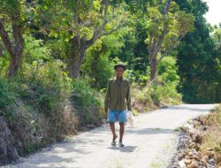 Warga Nonggunong Desa Tanjung, Kini Menikmati Jalan Aspal Hasil TMMD