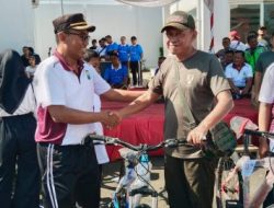 Olahraga Bersama TNI-Polri di Sumenep, Wujud Sinergitas Sambut Hari Bhayangkara Ke-77