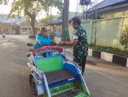 Rutinitas Setiap Hari,  Kodim 0827/Sumenep Bagikan Sarapan Gratis