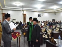 DPRD Sumenep Melantik PAW Fraksi Partai Amanat Nasional