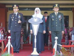 Kasdim 0827 Sumenep Ikuti Upacara HUT Ke 77 Bhayangkara