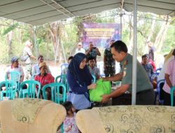 Dandim Sumenep Ikuti Vidcon Peresmian Penggunaan Fasilitas Air Bersih Bersama KASAD