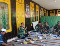 Silaturahmi Dengan Kelompok Tani, Dandim Sumenep Sampaikan Wacana Pengairan Sistem Drip