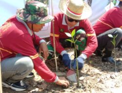 Kasdim Sumenep Hadiri Launching Penanaman Mangrove Cegah Ancaman Abrasi Wilayah Pesisir