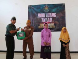 Kodim 0827/Sumenep Gelar Baksos, 50 Paket Sembako Dibagikan untuk Warga