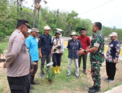 Peringati Hari Juang TNI-AD 2023, Kodim 0827/Sumenep Laksanakan Karya Bakti Penanaman Pohon