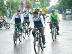 Dandim 0827/Sumenep Ikut Gowes Santai Bareng Bupati