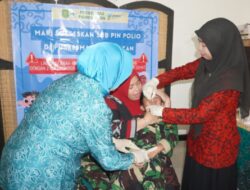 Posyandu Kemuning Kodim 0827/Sumenep Gelar Sub PIN Polio, Sasar 30 Anak