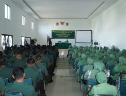 Arahan Kepada Prajurit dan Persit, Dandim Sumenep Tegaskan Netralitas TNI Jelang Pemilu 2024