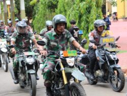 Bulan Bakti TNI-Polri, Kodim 0827/Sumenep Bersama Polres Sumenep Gelar Patroli Skala Besar