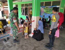Intensif Cegah Stunting, Babinsa Dampingi Kegiatan Posyandu
