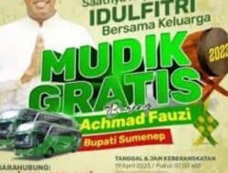 Program Mudik Gratis, Anggota DPRD Sumenep Puji Bupati