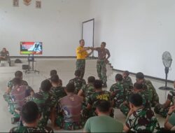 Prajurit Kodim 0827/Sumenep Tingkatkan Kemampuan dengan Bela Diri Taktis