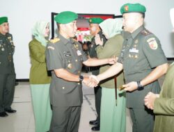 Letkol Inf Yoyok Wahyudi Jabat Dandim 0827/Sumenep, Sertijab Dipimpin Danrem 084/BJ