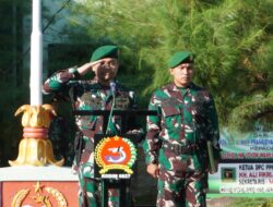 Dandim 0827/Sumenep Bacakan Amanat KASAD Upacara 17-an Mei 2024