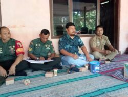 Babinsa Batu Putih Ikut Sosialiasi Pupuk Bersubsidi 2024