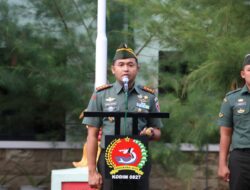 Dandim 0827/Sumenep Pimpin Pelepasan Perwira dan Bintara Purna Tugas