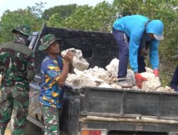Satgas TMMD Bangun Jalan Makadam Untuk Kesejahteraan Warga Desa Buddi