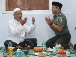 Silaturahmi Dandim Sumenep dengan Habib Alwi Zainal Abidin