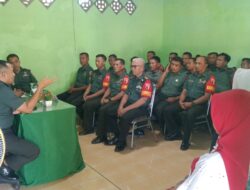 Berikut Pesan Dandim Sumenep Pada Giat Kunker Ke Koramil 05 Lenteng