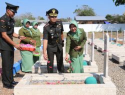 Ziarah Rombongan Kodim 0827/Sumenep, Peringati HUT TNI ke 79 2024