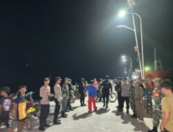 Sinergi Koramil dan Polsek Sapeken, Patroli Cipta Kondisi di Masa Tenang Pilkada