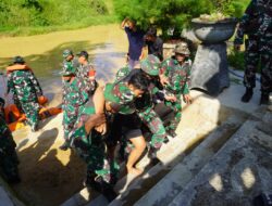Kodim 0827/Sumenep Gelar Aplikasi Latnistis Teritorial Sistem Blok Penanggulangan Bencana