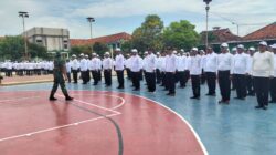Pembinaan Mental dan Kedisiplinan ASN P3K Kemenag oleh Babinsa Koramil 0827/01 Kota