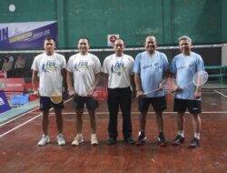 Dandim Sumenep Meriahkan Fun Badminton SKK Migas-HCML Sambut HUT ke-80 RI