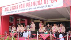 Kasdim 0827/Sumenep Hadiri Apel Hari Pramuka ke-64