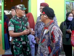 Menkes Tinjau Penanganan KLB Campak di Sumenep, Kasdim 0827/Sumenep Turut Mendampingi