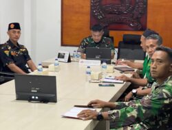Sinergi TNI, Ansor, dan Banser : Kodim 0827/Sumenep Ikuti Vidcon Aster Kasdam V/Brawijaya