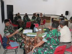 Tim Audit Itdam V/Brawijaya Lakukan Pemeriksaan di Kodim 0827/Sumenep