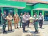 Kapolsek dan Camat Kota Sumenep Beri Ucapan HUT TNI ke-80 di Koramil 0827/01 Kota
