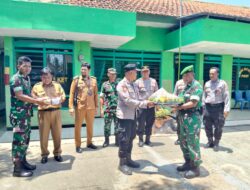Kapolsek dan Camat Kota Sumenep Beri Ucapan HUT TNI ke-80 di Koramil 0827/01 Kota