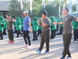 Semangat Kebersamaan Warnai Olahraga Bersama Danrem 084/BJ di Kodim Sumenep