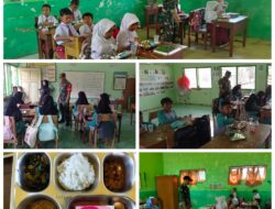 Babinsa Ganding Pastikan Penyaluran MBG untuk Ribuan Siswa Berjalan Lancar