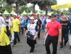 Dandim 0827/Sumenep Meriahkan Jalan Sehat HUT ke-80 PGRI dan HGN 2025