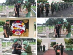 Kodim 0827/Sumenep Gelar Ziarah ke TMP Jokotole Peringati Hari Juang TNI AD 2025