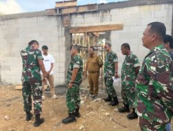 Kasrem 084/Bhaskara Jaya Tinjau Kesiapan Marshalling Area Yon TP dan Progres KMP di Sumenep